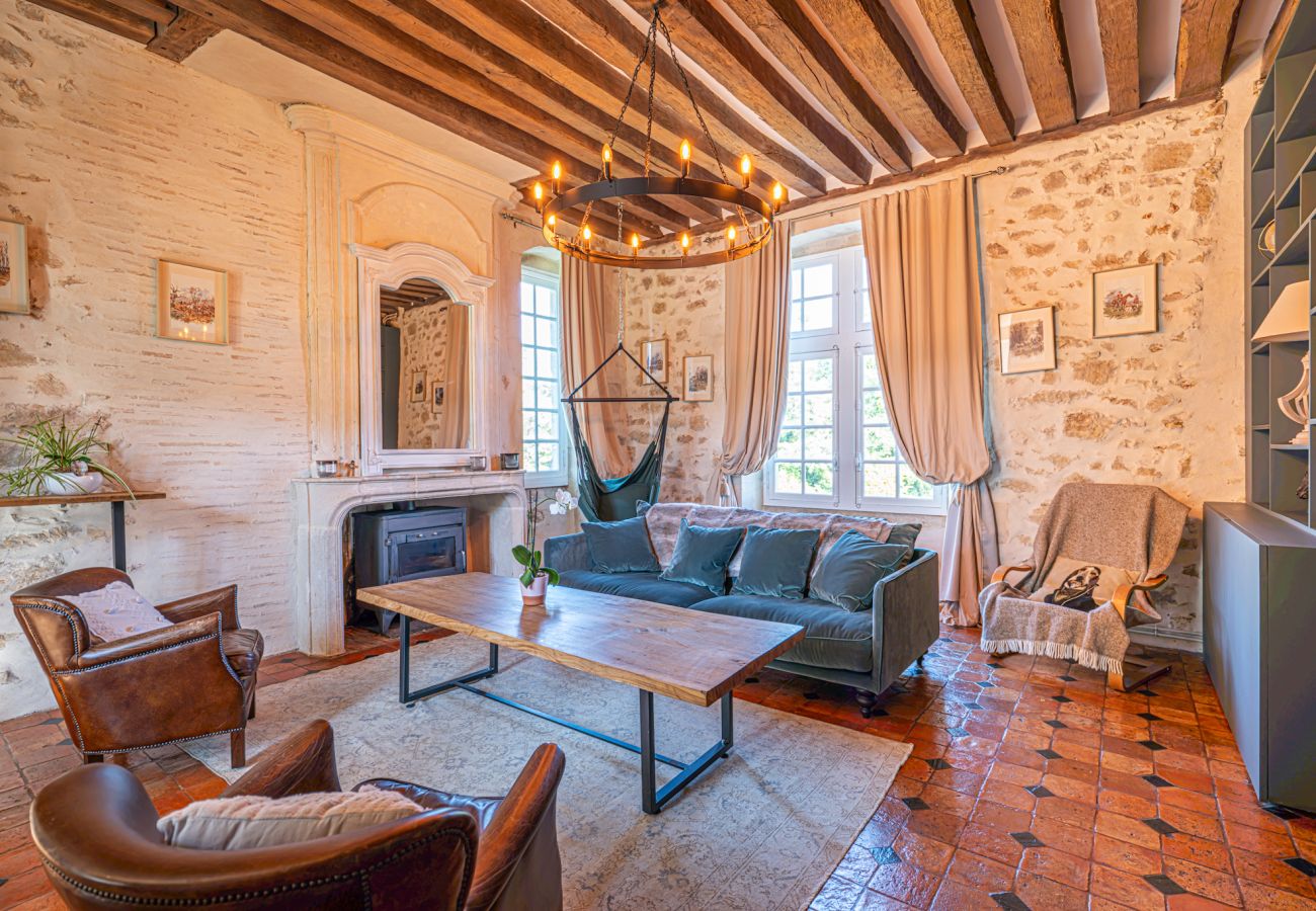 Villa en Coulaines - Le Grand Monnet - Parc - 20p - Maison Rêve Excelle